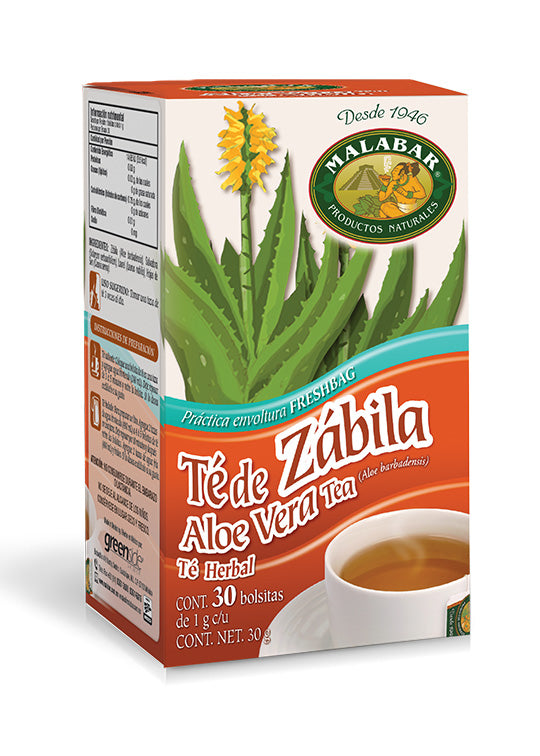 Té de Zábila 30 Bolsitas